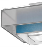 36"Sq Quadrato Umador Contemporary Semi-Flushmount