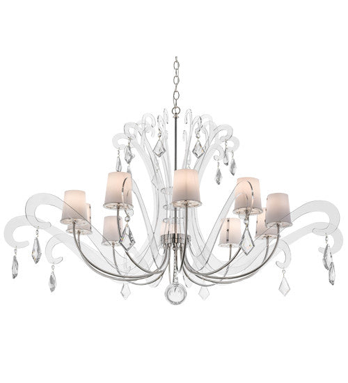 55"W Lienz 10 Lt Victorian Mission Chandelier-Make An Elegant Statement ...