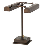 16"H Utica Library Rustic Mission Desk Lamp