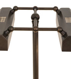 16"H Utica Library Rustic Mission Desk Lamp