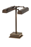 16"H Utica Library Rustic Mission Desk Lamp