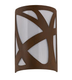 8"W ADA Mosaic Deco Contemporary Wall Sconce