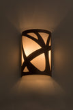 8"W ADA Mosaic Deco Contemporary Wall Sconce
