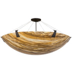 48"W Araneta Contemporary Semi-Flushmount