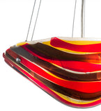 18"W Metro Fusion Marina Contemporary Inverted Pendant
