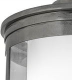 15"W Cilindro Campbell Modern Flushmount