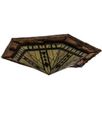 36"W Tiffany Sonoma Birch Southwest Flushmount