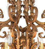 60"W Serratina 32 Lt Victorian Chandelier