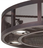 48"W Paloma Golpe Chandel-Air Ceiling Fan