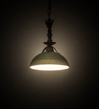 10"W Hemisphere Victorian Pendant