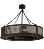 44"W Smythe Quarrystone Chandel-Air Fan