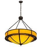 36"W Arco Contemporary Pendant