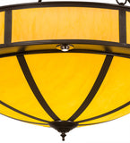36"W Arco Contemporary Pendant
