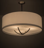 34"W Cilindro Rotunda Contemporary Pendant