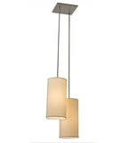 21"W Cilindro Suave 2 Lt Modern Pendant