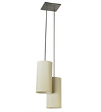 21"W Cilindro Suave 2 Lt Modern Pendant