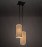 21"W Cilindro Suave 2 Lt Modern Pendant