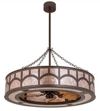 44"W Mission Hill Top W/Up and Downlights Chandel