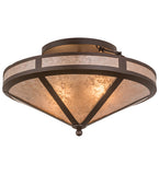 22"W Craftsman Prime Flushmount