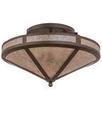22"W Craftsman Prime Flushmount