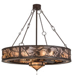 56"W Whispering Pines W/Fan Light Chandel-Air Fan