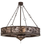 56"W Whispering Pines W/Fan Light Chandel-Air Fan