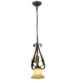 8"W Ava Victorian Pendant-