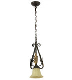 8"W Ava Victorian Pendant-