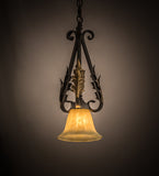 8"W Ava Victorian Pendant-