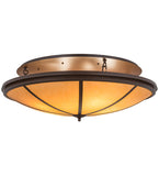 48"W Commerce Modern Flushmount