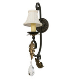 6"W Ingrid Victorian Glam Wall Sconce