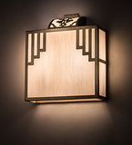 12"W Spire Deco Wall Sconce