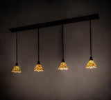74"L Jadestone 4 Lt Kitchen Island Lighting