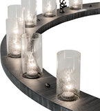 72"W Loxley 24 Lt Contemporary Chandelier