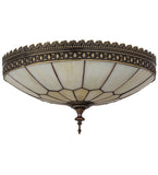 15"W Vincent Honeycomb Victorian Flushmount