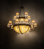 74"W Commerce Sportsman 15 Lt Two Tier Lodge Chandelier