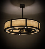 45"W Maplewood Chandel-Air Fan