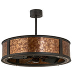 37"W Smythe Craftsman Chandel-Air Fan