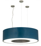 36"W Cilindro Hickory Contemporary Pendant