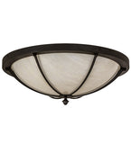 30"W Dominga Traditional Flushmount