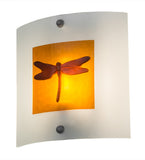 11"W Metro Fusion Dragonfly Sconce