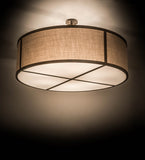 54"W Cilindro Textrene Modern Pendant