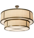 48"W Jayne 2 Tier Contemporary Pendant