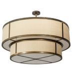 48"W Jayne 2 Tier Contemporary Pendant