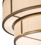 48"W Jayne 2 Tier Contemporary Pendant