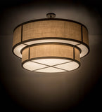 48"W Jayne 2 Tier Contemporary Pendant