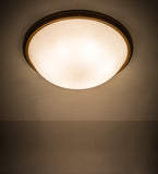 37"W Commerce Traditional Flushmount