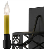 12"W Top Ridge Gothic Wall Sconce