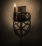 12"W Top Ridge Gothic Wall Sconce