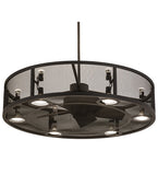 48"W Paloma Golpe Chandel-Air Fan